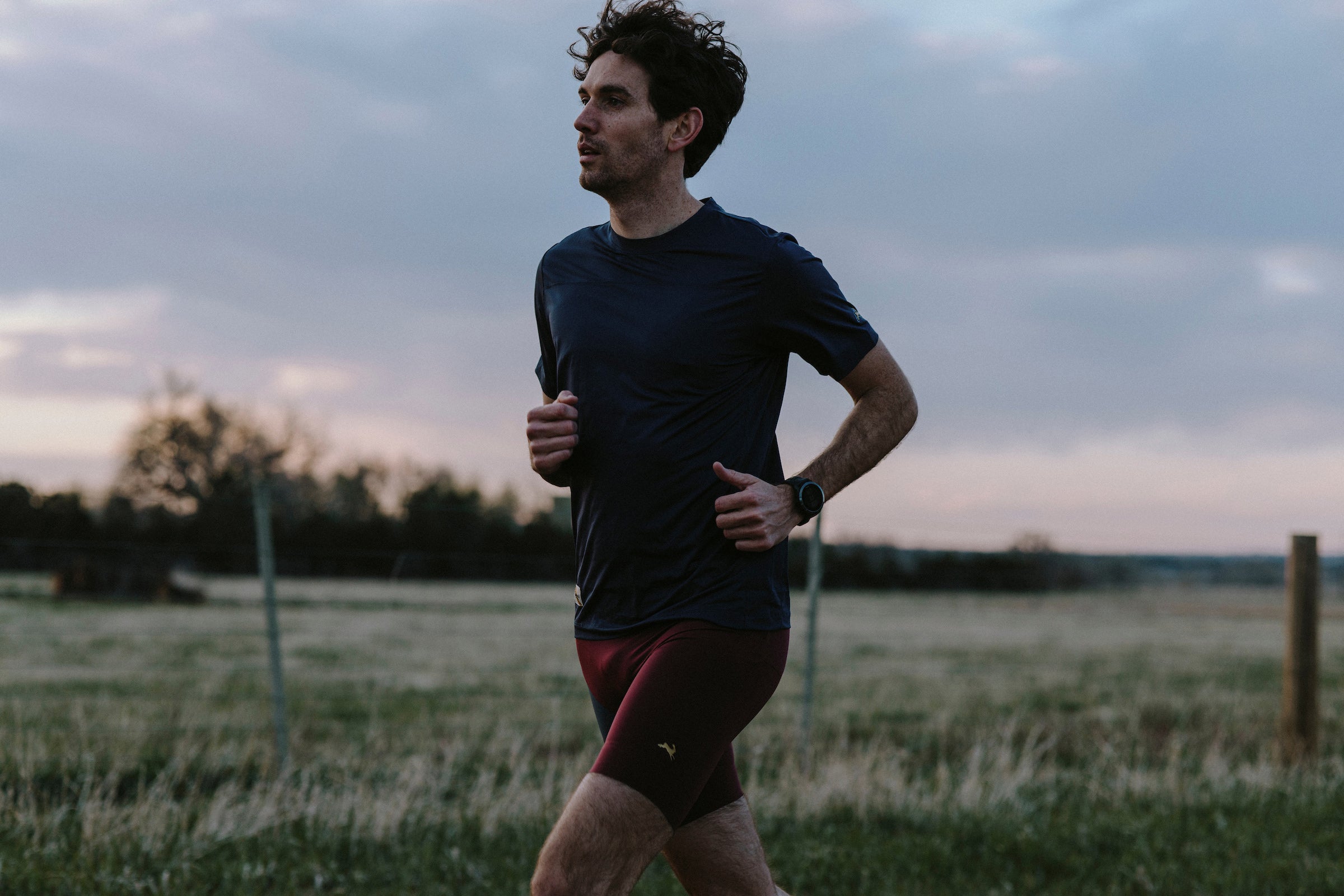 Tracksmith Twilight Tee Mens - Frontrunner Colombo